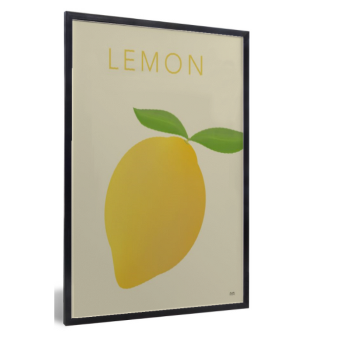 Lemon poster in lijst