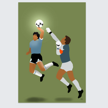 Afbeelding in Gallery-weergave laden, Voetbal poster Maradona hand of golf doelpunt 
