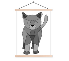 Afbeelding in Gallery-weergave laden, Poster kat / poster poes | Kinderposter schoolplaat poster hanger
