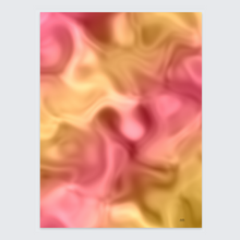 Afbeelding in Gallery-weergave laden, poster kleuren explosie, roze en geel
