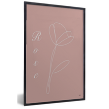 Afbeelding in Gallery-weergave laden, Poster roze rose
