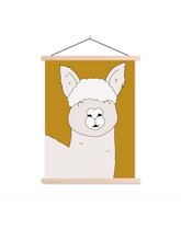 Afbeelding in Gallery-weergave laden, Poster happy alpaca
