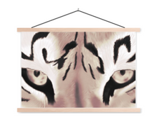 Afbeelding in Gallery-weergave laden, Poster tijger ogen , stoer , sepia , schoolplaat / poster hanger
