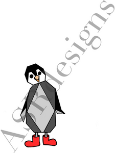 Poster baby pinguïn