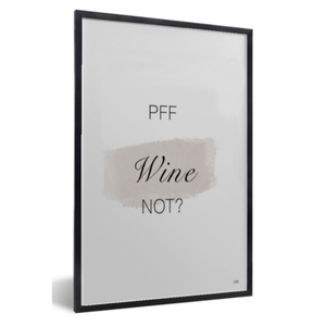 Poster wine not