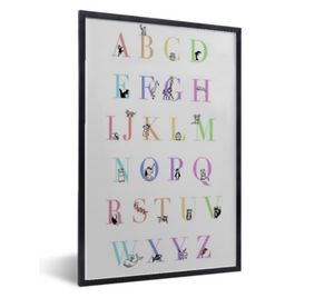 ABCposter - Dieren alfabet