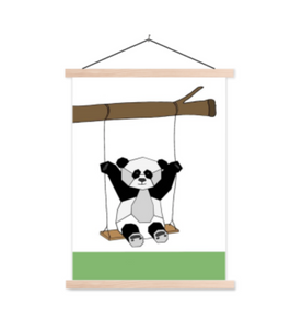 Poster panda - Voor