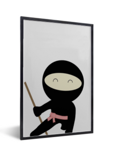 Poster ninja vechtstok