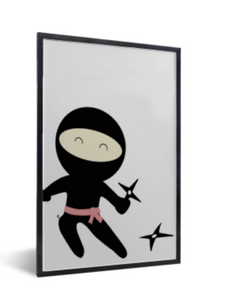 Poster ninja ninjasterren