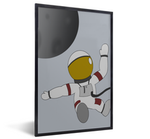 Afbeelding in Gallery-weergave laden, Posterset astronaut
